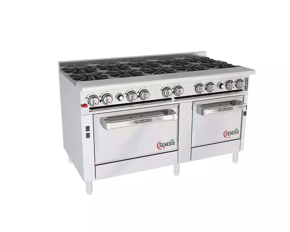 Fogão com Forno Convector Genesis 60" - Platibanda Baixa