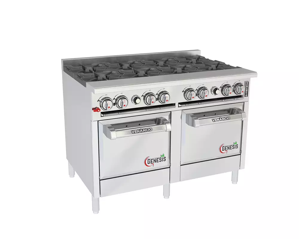 Fogão com Forno Standard Genesis 48" - Platibanda Baixa