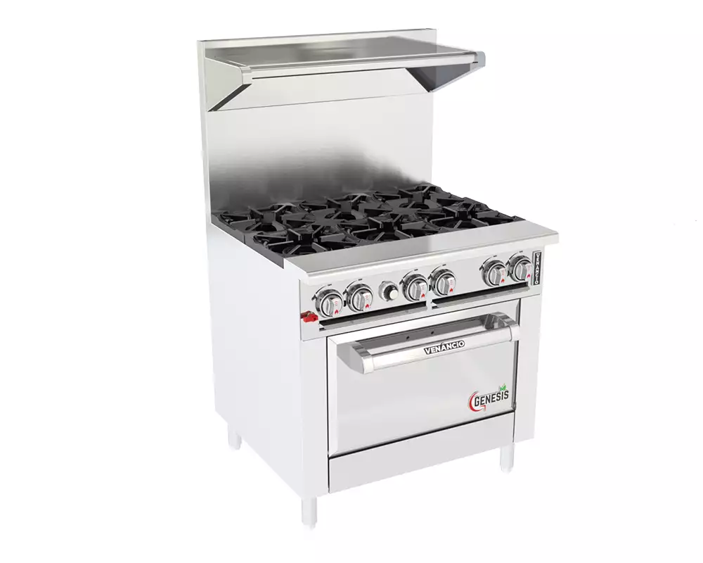 Fogão com Forno Standard Genesis 36" - Platibanda Simples