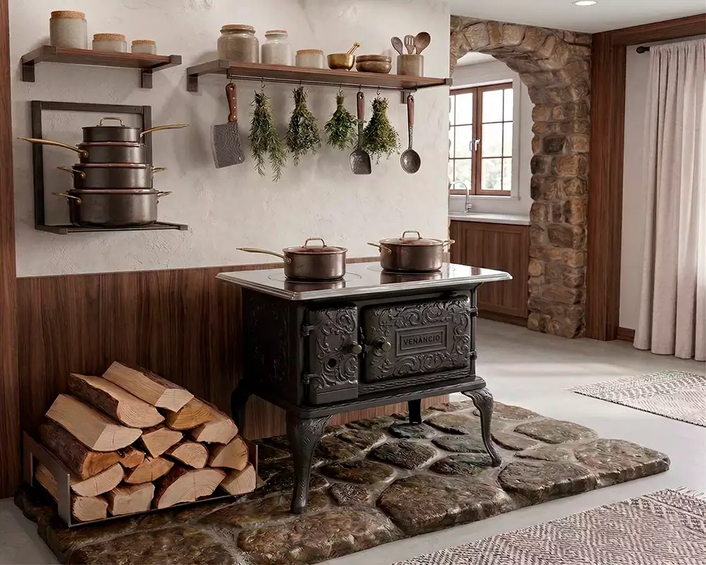 Fogão a Lenha Ferro Fundido N° 01